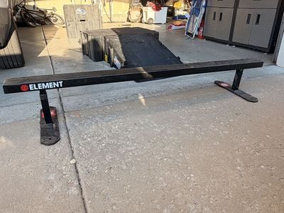 Element scooter/skateboard rail