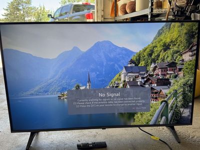 50” LG 4K TV practically new