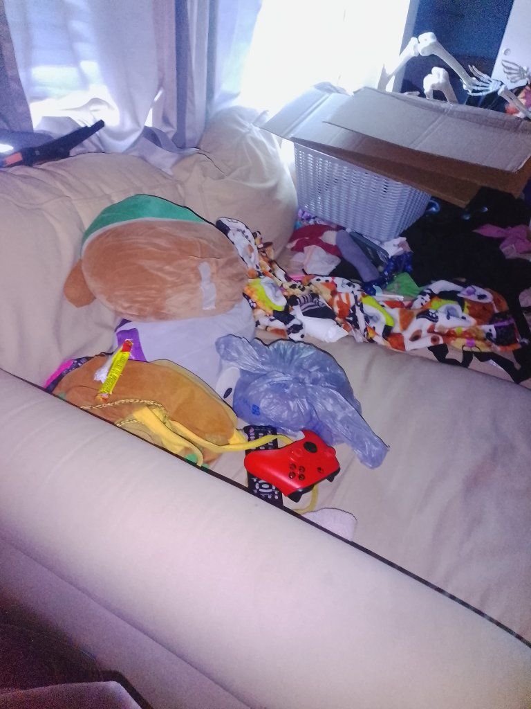 wide really comfy couch