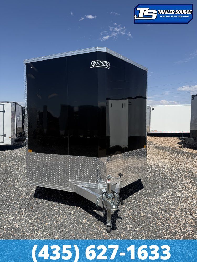 8.5x20 Alcom Aluminum EZ Hauler XLT Auto Trailer - 7'0" Interior - 7K GVWR -