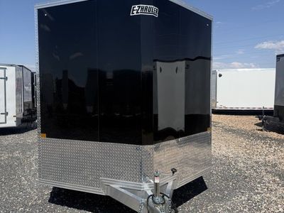 8.5x20 Alcom Aluminum EZ Hauler XLT Auto Trailer - 7'0" Interior - 7K GVWR -