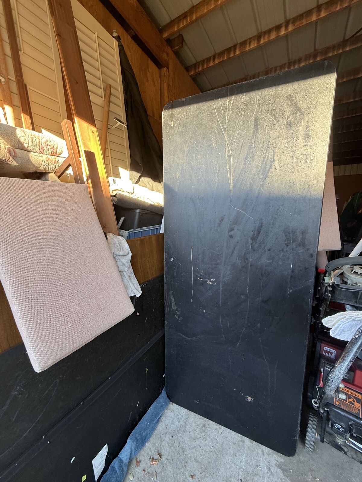 Very Sturdy Adjustable Height Table 72” X 30”