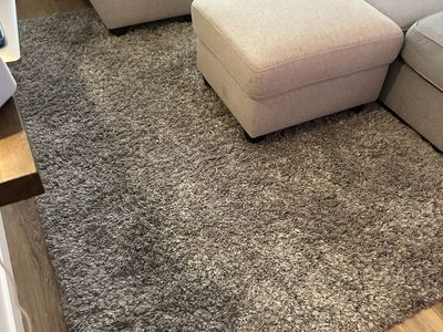 Cozy Gray Shag Area Rug - Soft & Plush Home Decor