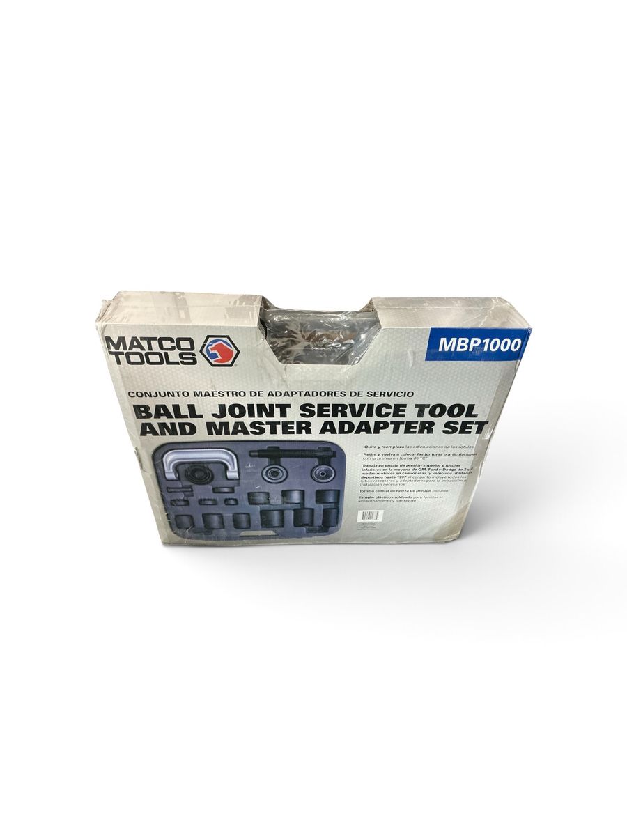 MatcoTools MBP1000 Ball Joint Service Tool & Master Adapter E75014005