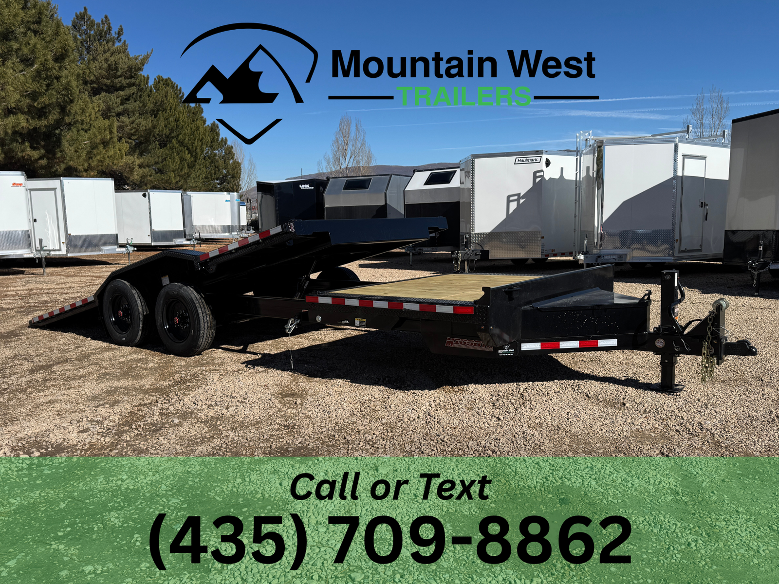 2026 Midsota 8.5X24-22K Heavy-Duty Wide Body Tilt Trailer