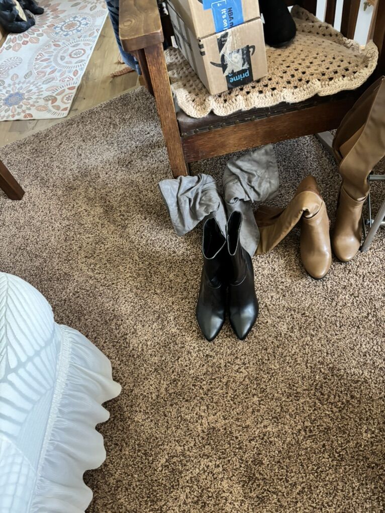 Dress Heels And Boots.