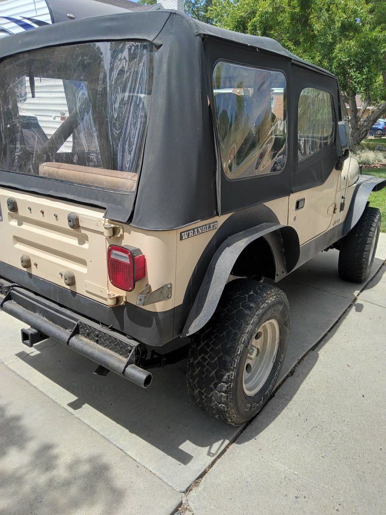 Jeep Wrangler YJ 2.5 Manual Used Project Vehicle