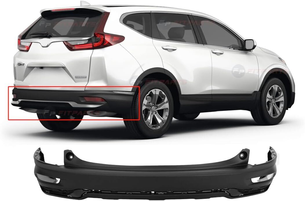 2020-22 Honda Rear bumper cover textured black P/N 71501-TLA-A70
