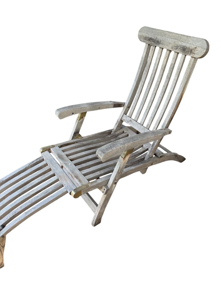 TEAK STEAMER CHAIR