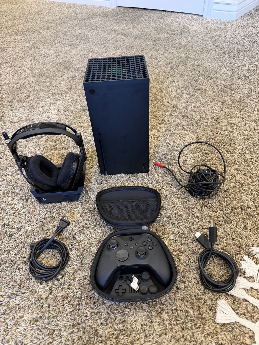 Microsoft Xbox Series X Console Bundle with Elite Controller and Headset