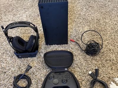Microsoft Xbox Series X Console Bundle with Elite Controller and Headset