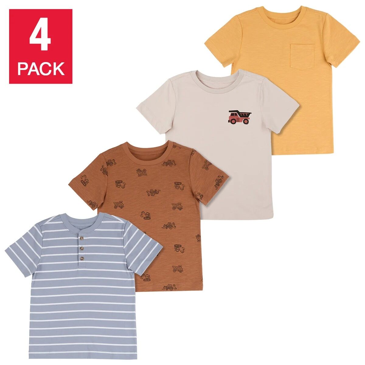 Pekkle Kids' 4-pack T-Shirts #92266