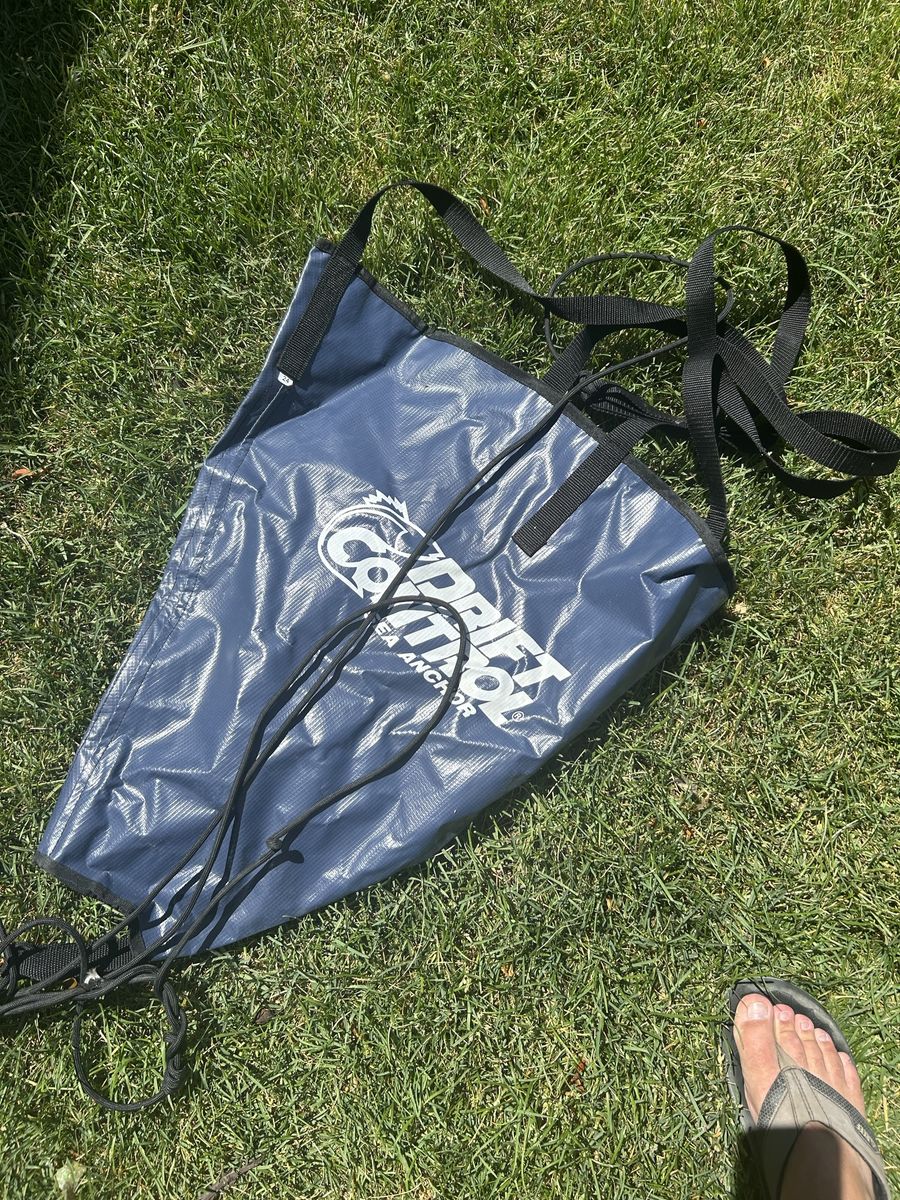 Wind anchor for kayak