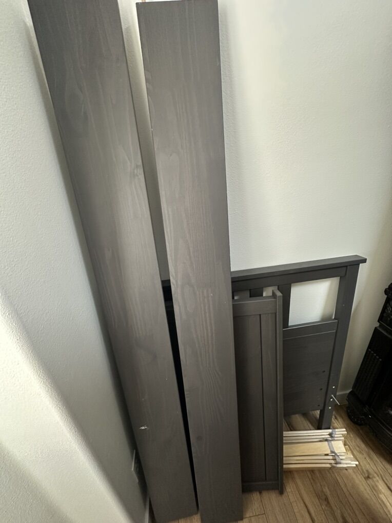 Twin Bed Frame From Ikea And Twin Mattress