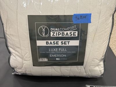 Beddys FULL Emerson DUAL COMFORT ZIPBASE