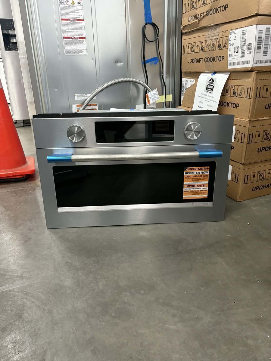 NEW KITCHENAID 1.4 C FT BUILT IN MICROWAVE STAINLESS STEEL