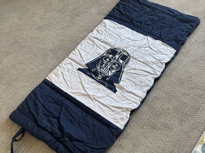 Pottery Barn darth Vadar kids sleeping bag