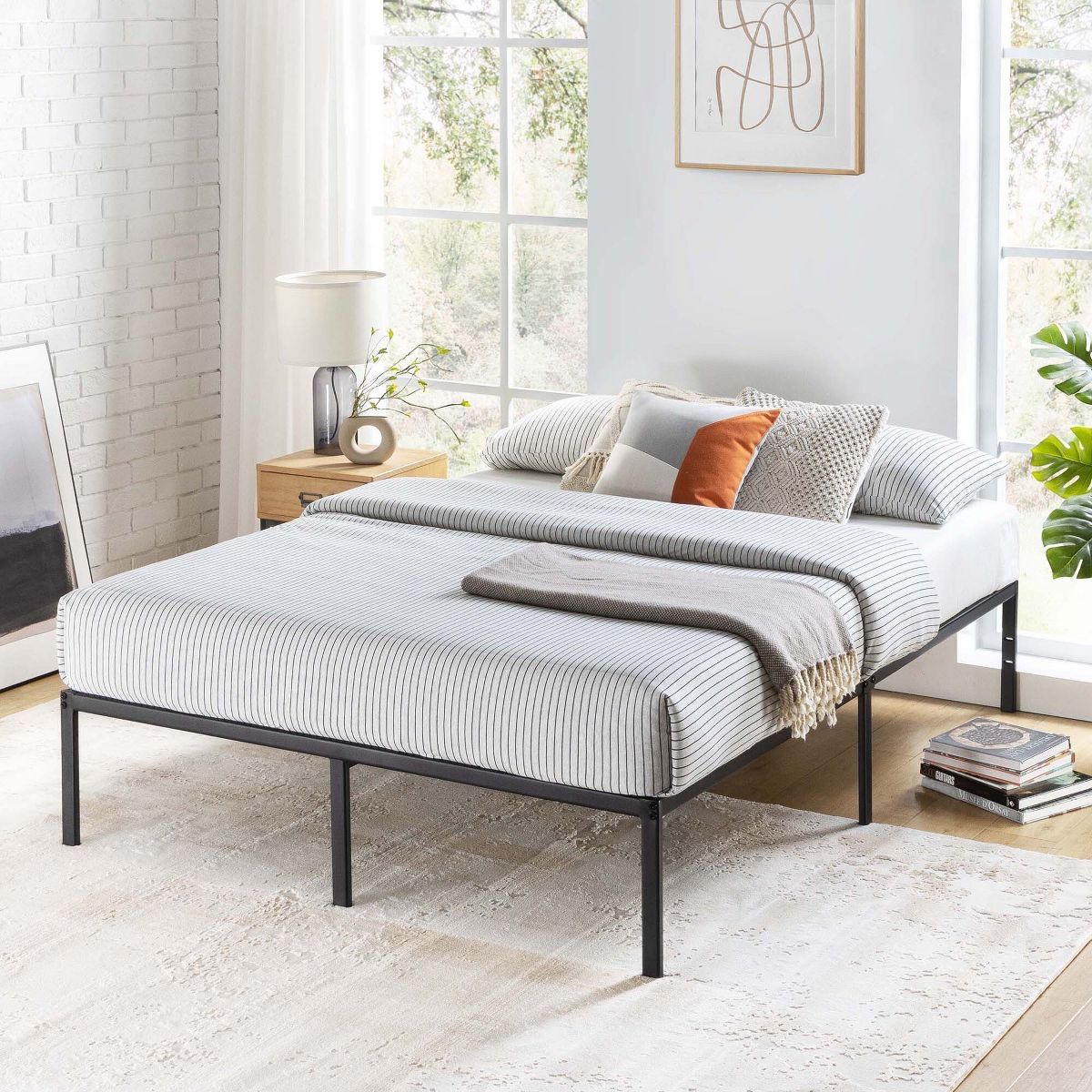 Brand New King Mattress & Metal Bed Frame – New in Box