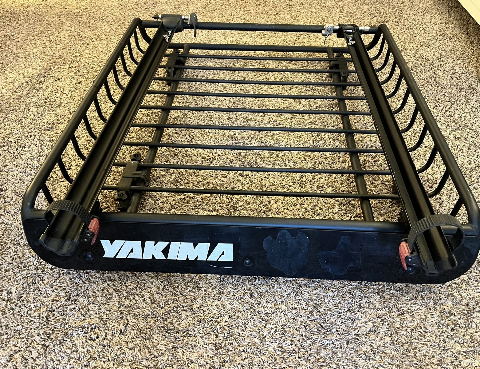 Yakima mega warrior cargo basket and bike rack