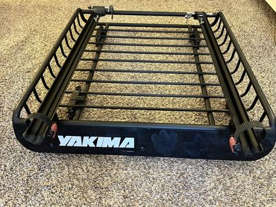 Yakima mega warrior cargo basket and bike rack