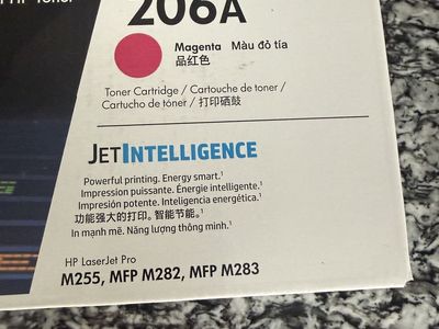 NEW UNOPENED HP Original LASERJET toner MAGENTA