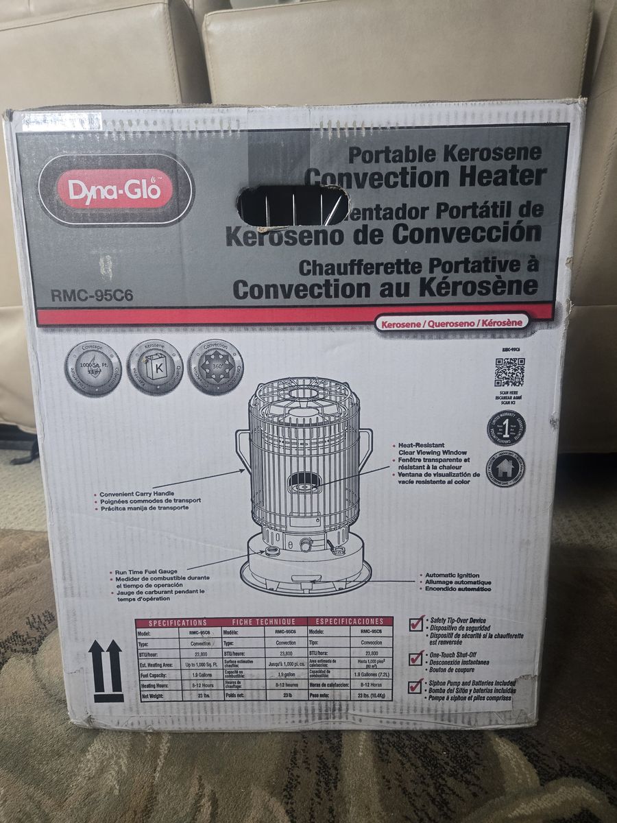 Dyna-Glo RMC 95c6 Portable Kerosene Heater