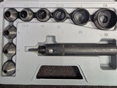 Heavy Duty Hollow Punch Hole Kit