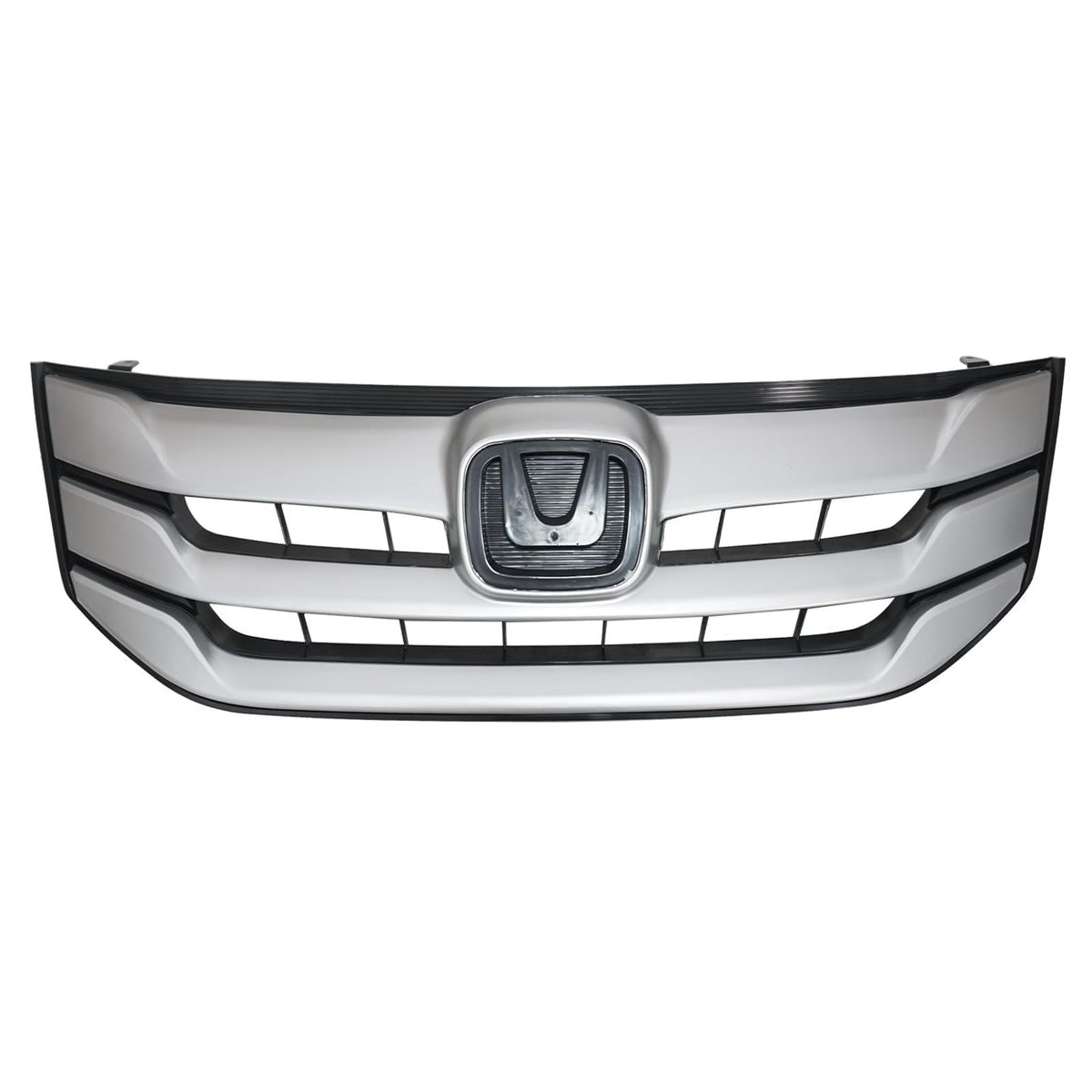 2013-2015 Honda Crosstour Upper Vent Hoot Grille - Silver