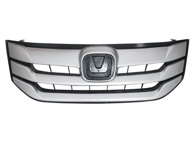 2013-2015 Honda Crosstour Upper Vent Hoot Grille - Silver