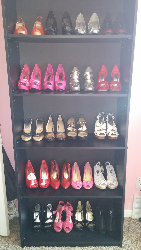 Assorted Women's Heels & Wedges - Various Colors & Styles, Sizes Unknown