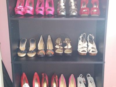 Assorted Women's Heels & Wedges - Various Colors & Styles, Sizes Unknown