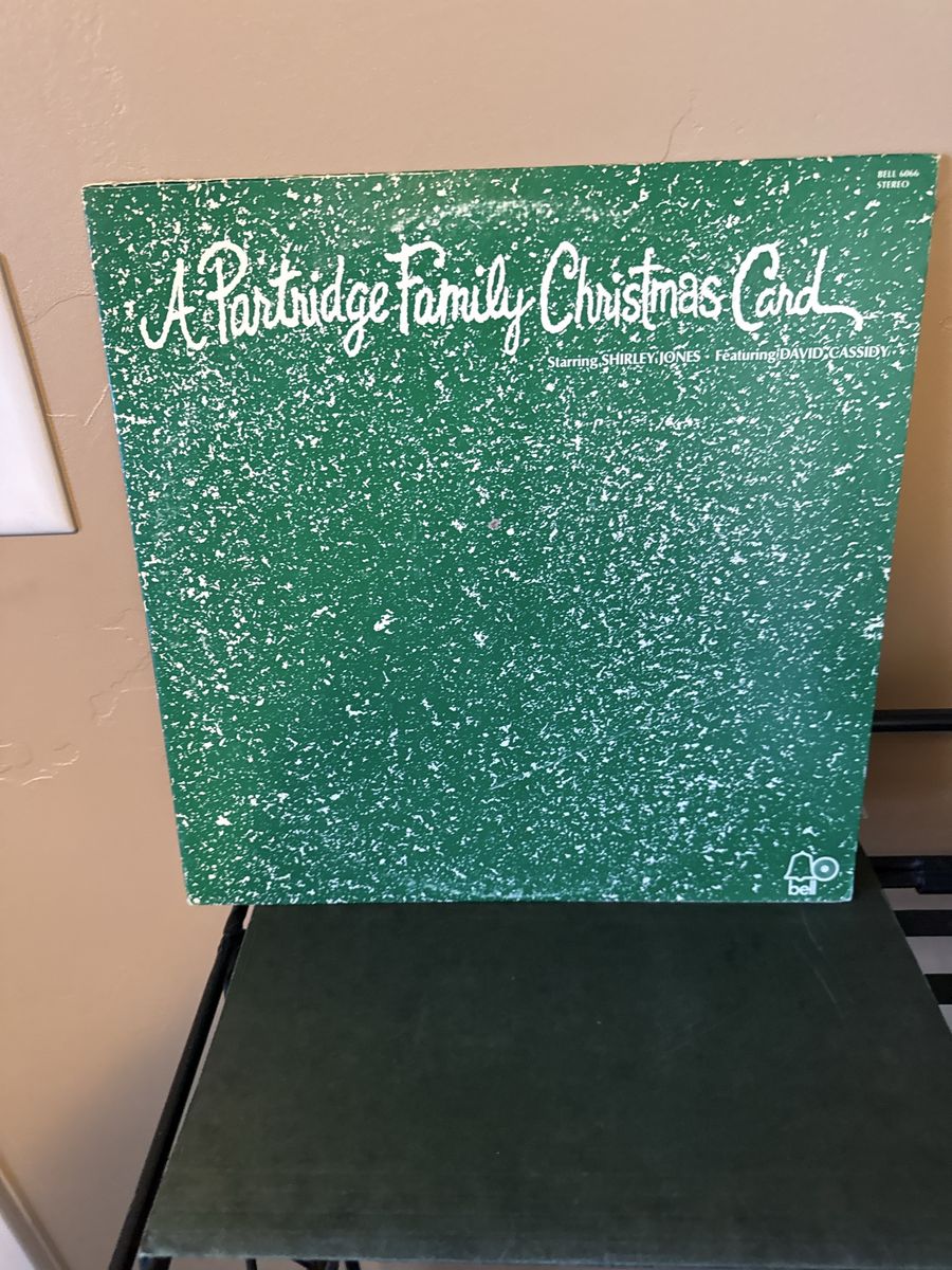 The Partridge Family Christmas Card Vinyl LP Record - Bell Records