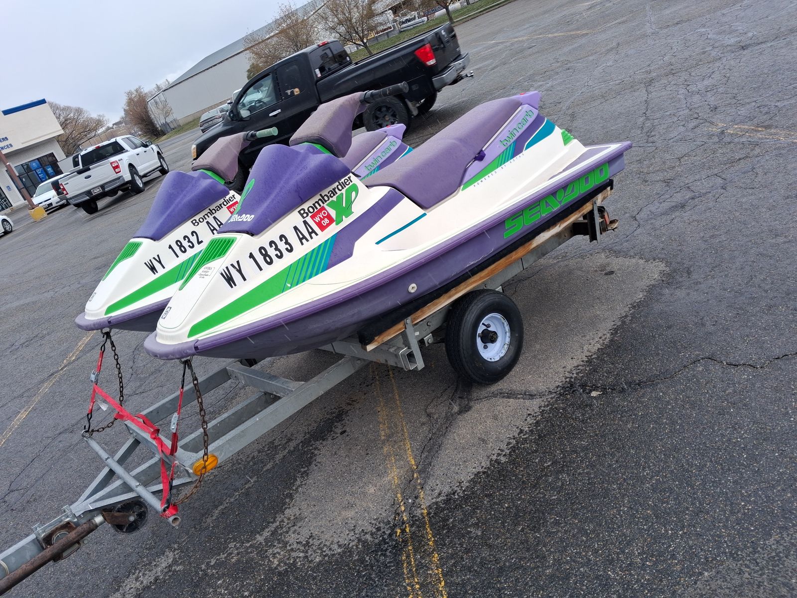 Seadoo xp's twin carb