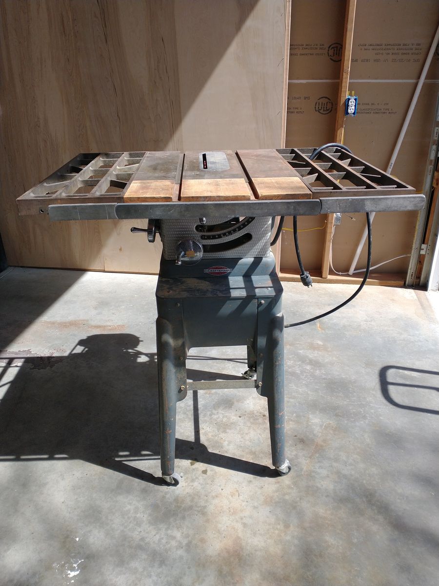table saw 1960's