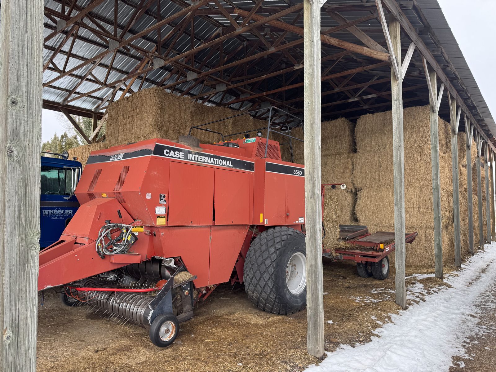 Case in balers