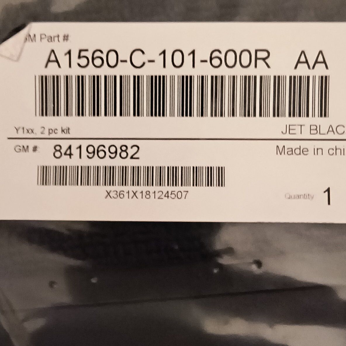 OEM Corvette Floor Mats 2014-2019