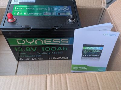 Dyness Battery 12.8V 100Ah LiFePO4 w/ Bluetooth and BMS
