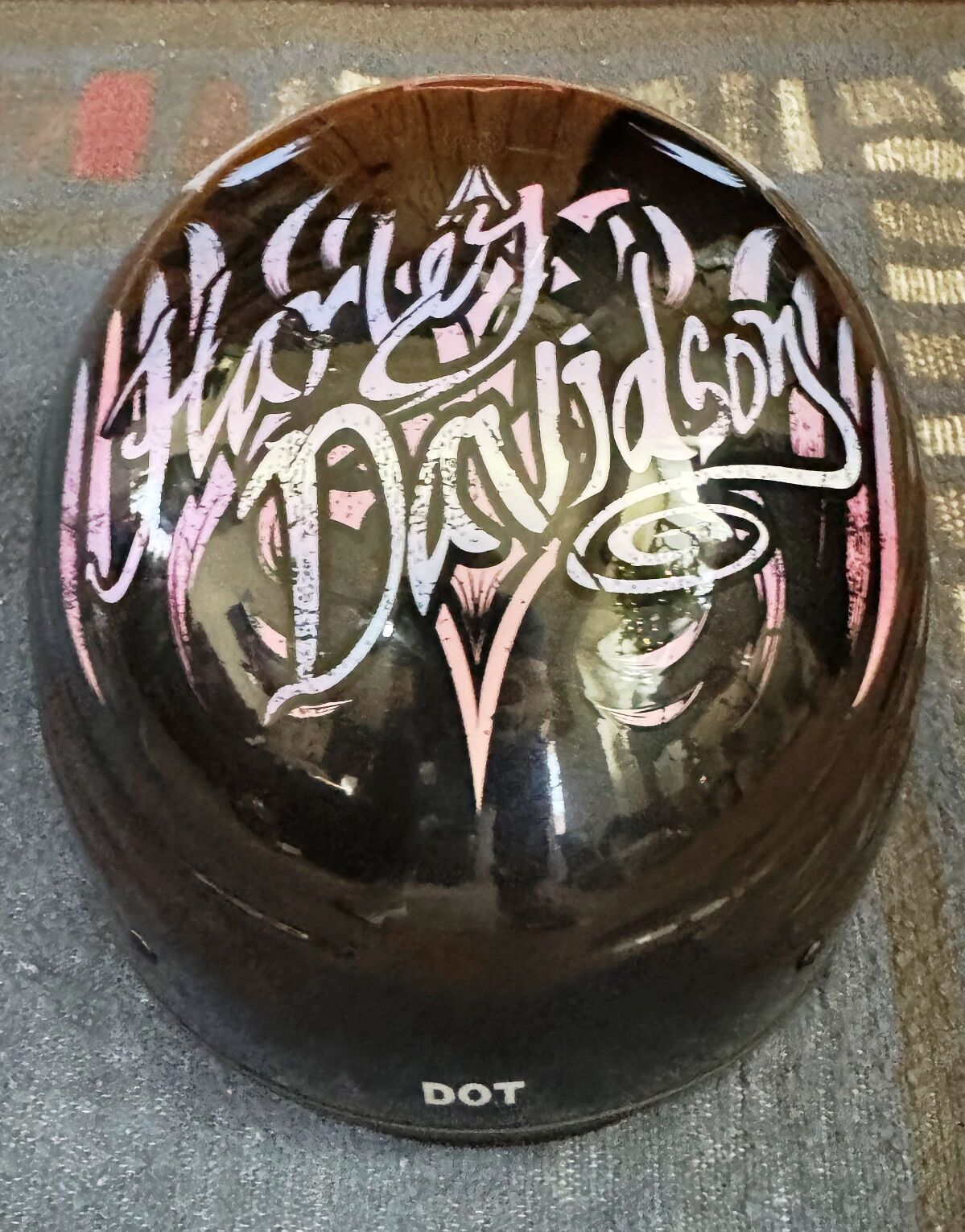 Harley Davidson Half Motorcycle Helmet DOT