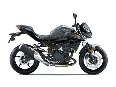 2026 Kawasaki Z500 ABS Metallic Matte Graphenestee