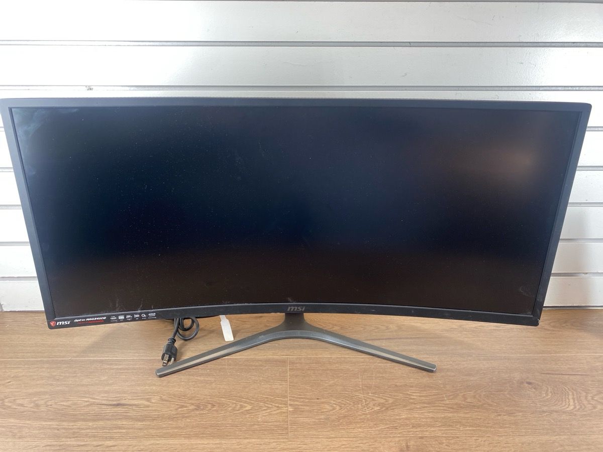 MSI 34" OPTIX MAG341CQ ULTRAWIDE CURVED GAMING MONITOR #WCP039704