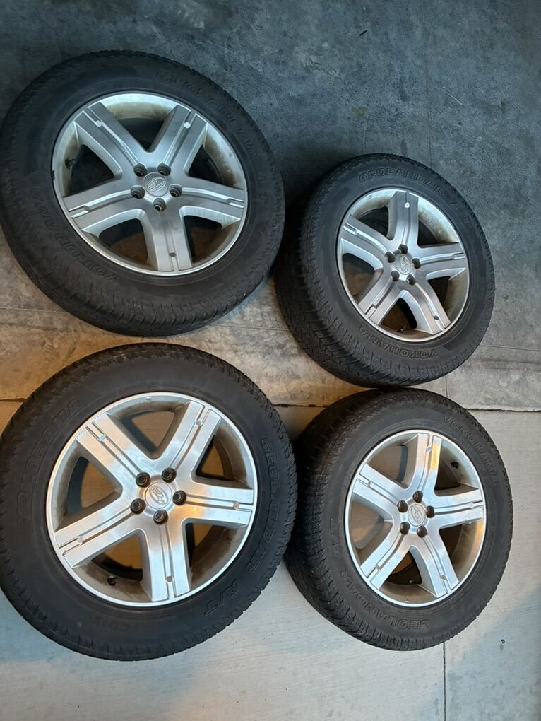 Subaru Forester Oem 5x100 Wheels