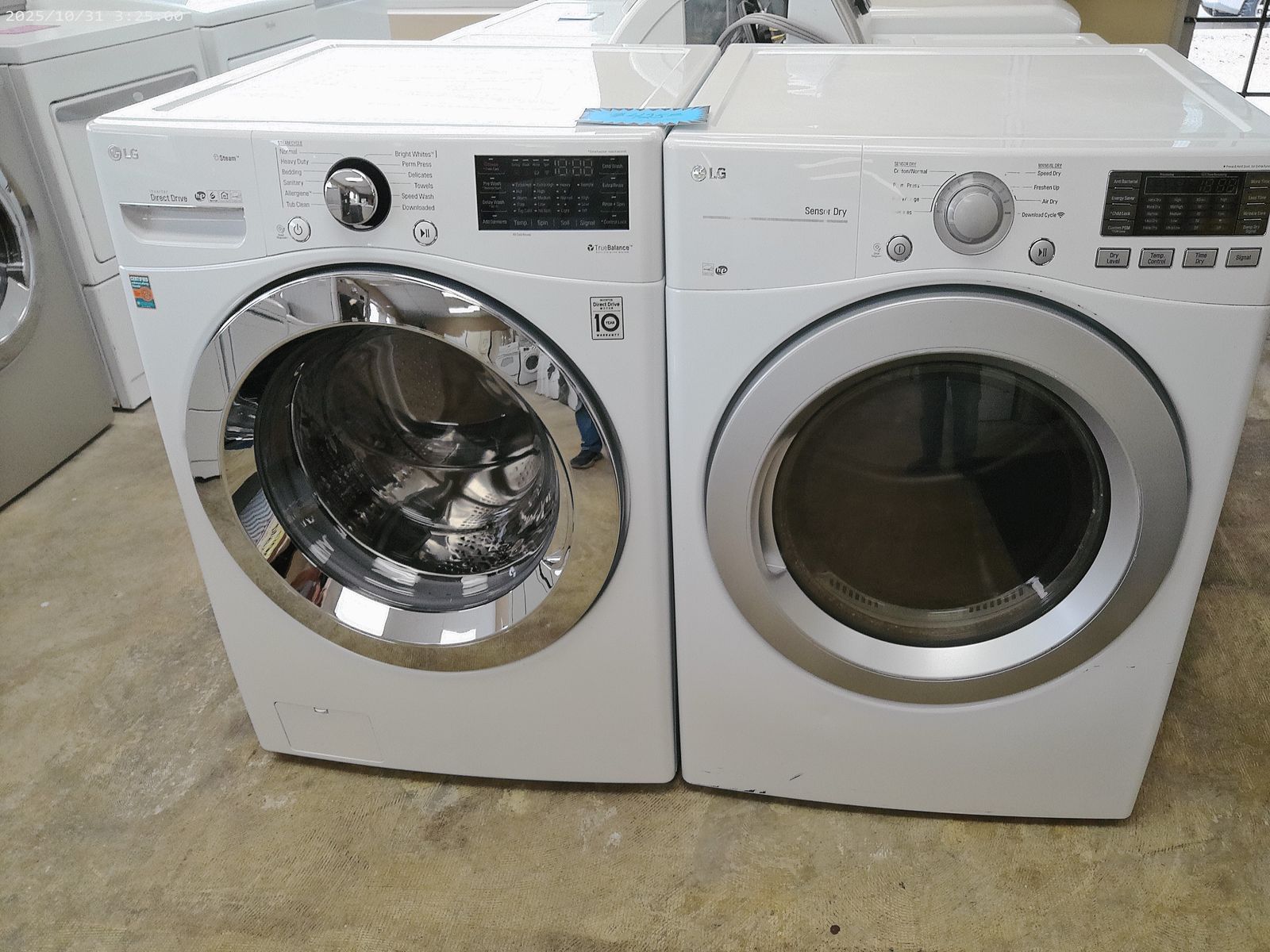 Heavy Duty Front Load Washer and Electric Dryer~90 Day Guarantee
