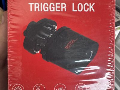 Tactical Traps Quick Draw Biometric Fingerprint Trigger Lock New
