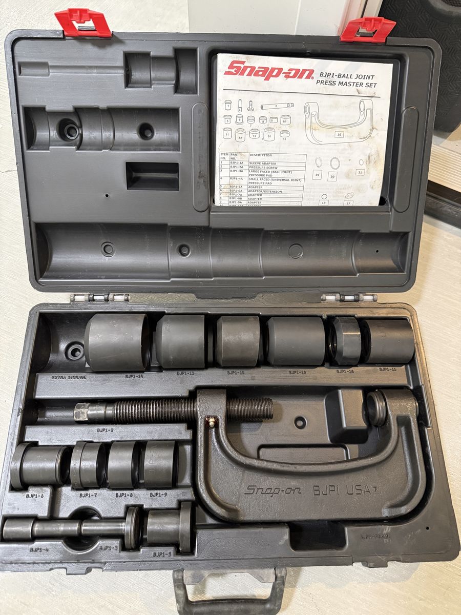 Snap on master ball joint press (bjp1)