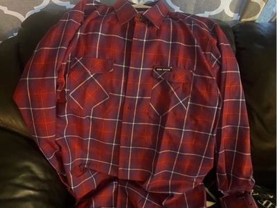 Rebel Reaper Flannel XXL-worn once $20