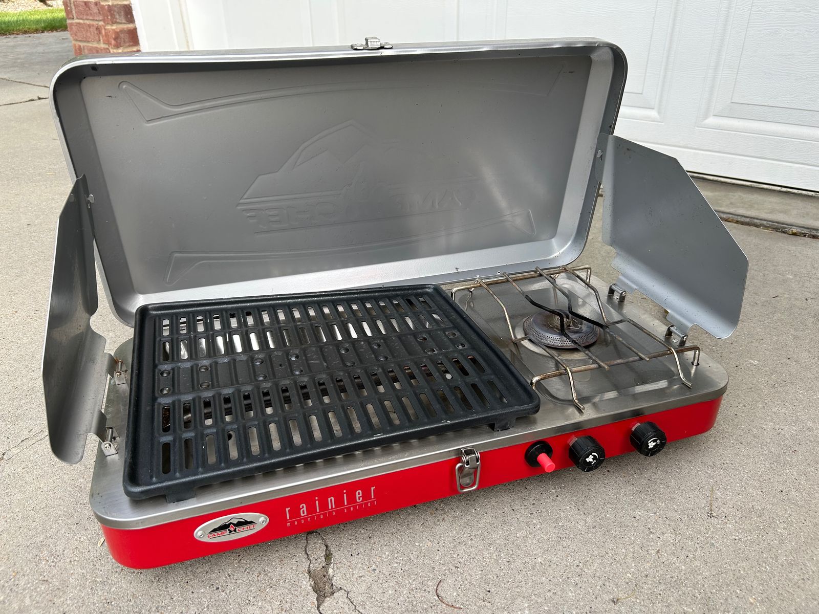 Camp Chef Rainier Stove / Grill Combo