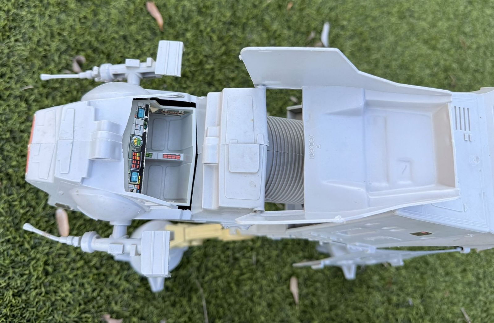 Vintage Star Wars AT-AT Walker Imperial Toy, Large Scale, Gray/Tan, Missing Parts