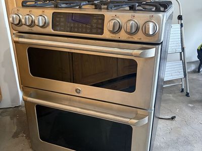 GE Cafe double oven (gas)