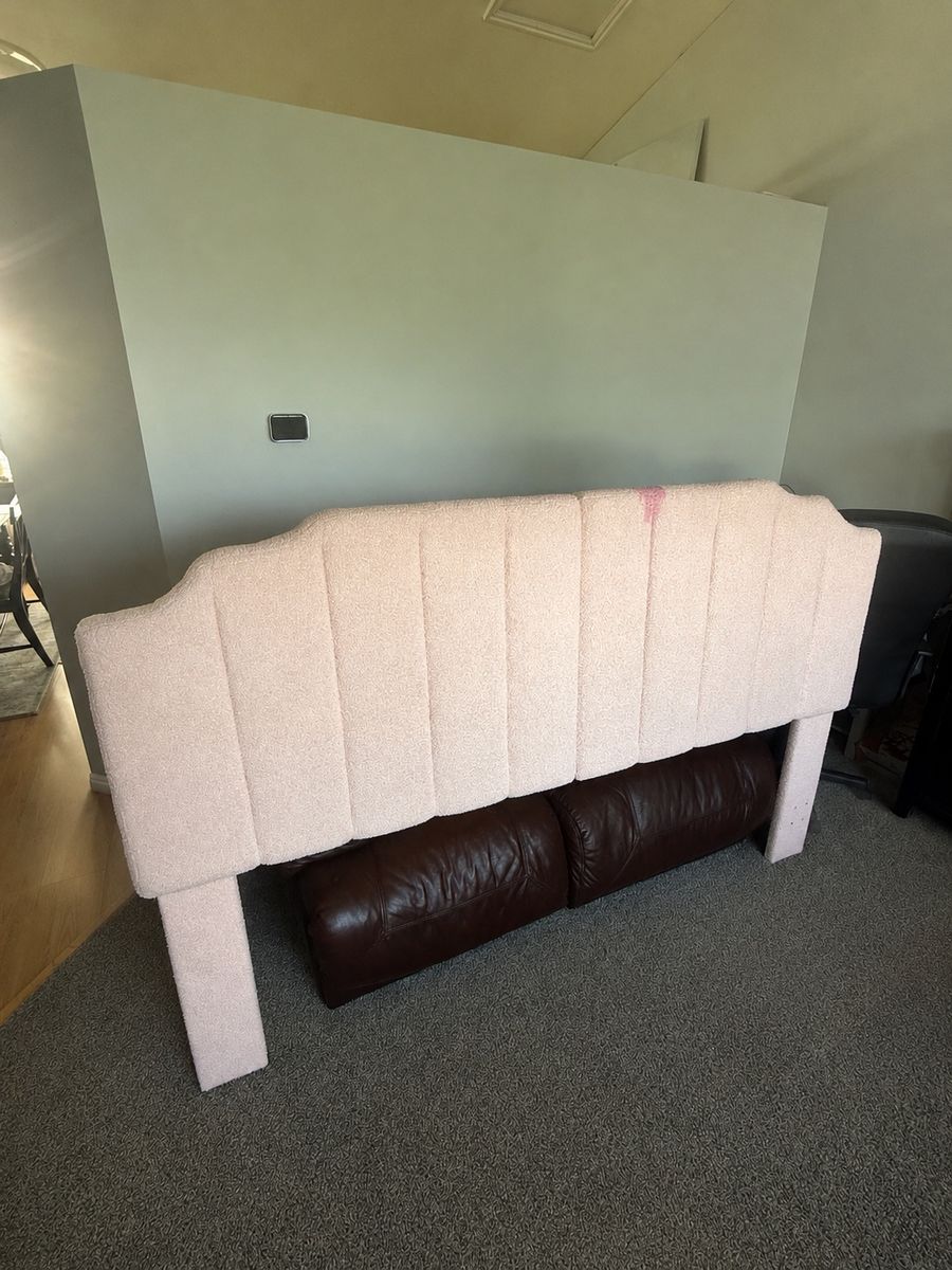 Pink Headboard King Size