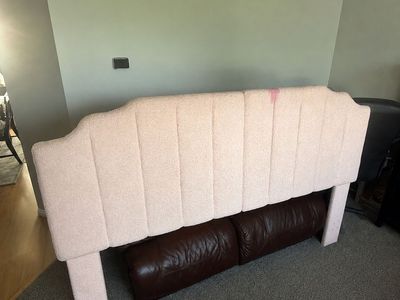 Pink Headboard King Size